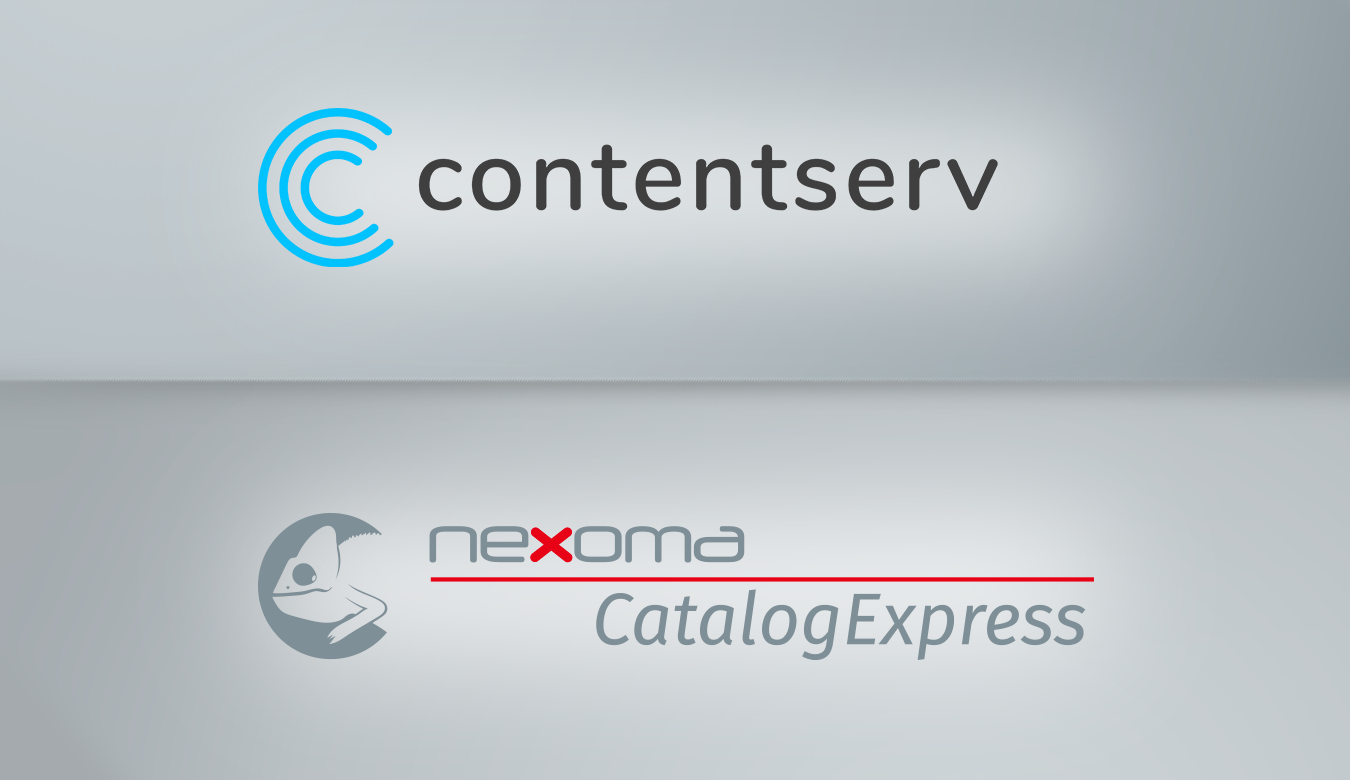 Contentserv und nexoma CatalogExpress