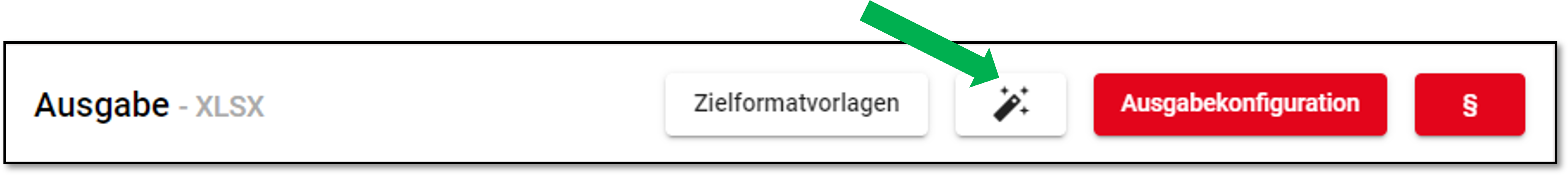 Magic Funktion für EXCEL-Vorlagen in CatalogExpress