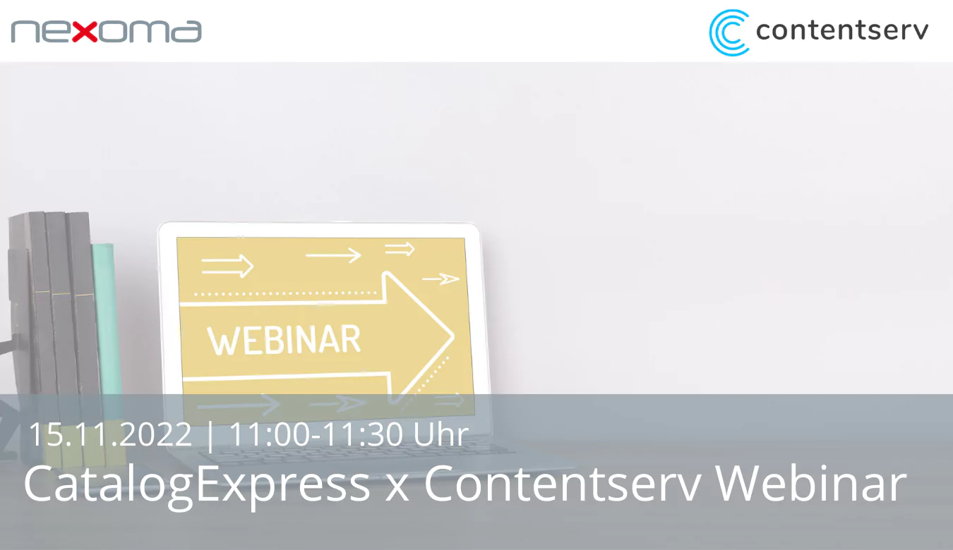 CatalogExpress x Contentserv Webinar