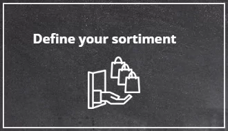 Define your sortiment