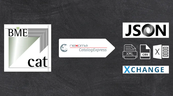 BMEcat zu JSON, xChange, XML, CSV, EXCEL umwandeln Converting BMEcat to JSON, xChange, XML, CSV, EXCEL