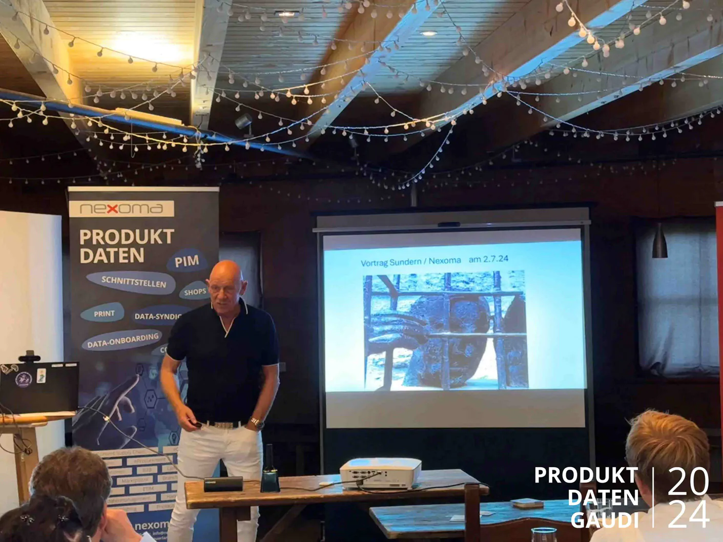 Joe Bausch als Keynote-Almspeaker auf der Produktdatengaudi 2024