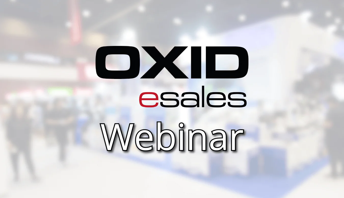 Beitragsbild zum OXID ESS-Webinar 2024