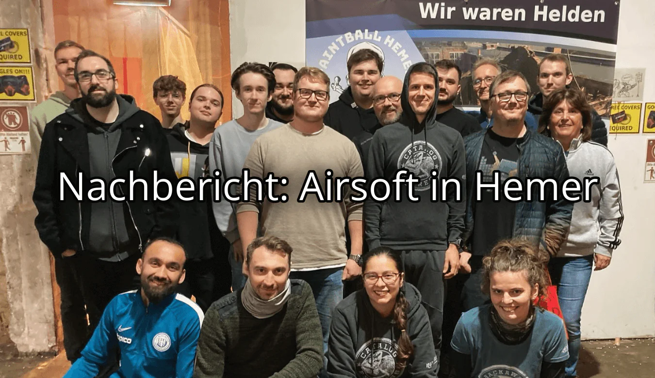 Airsoft-Teamevent in Hemer - Beitragsbild