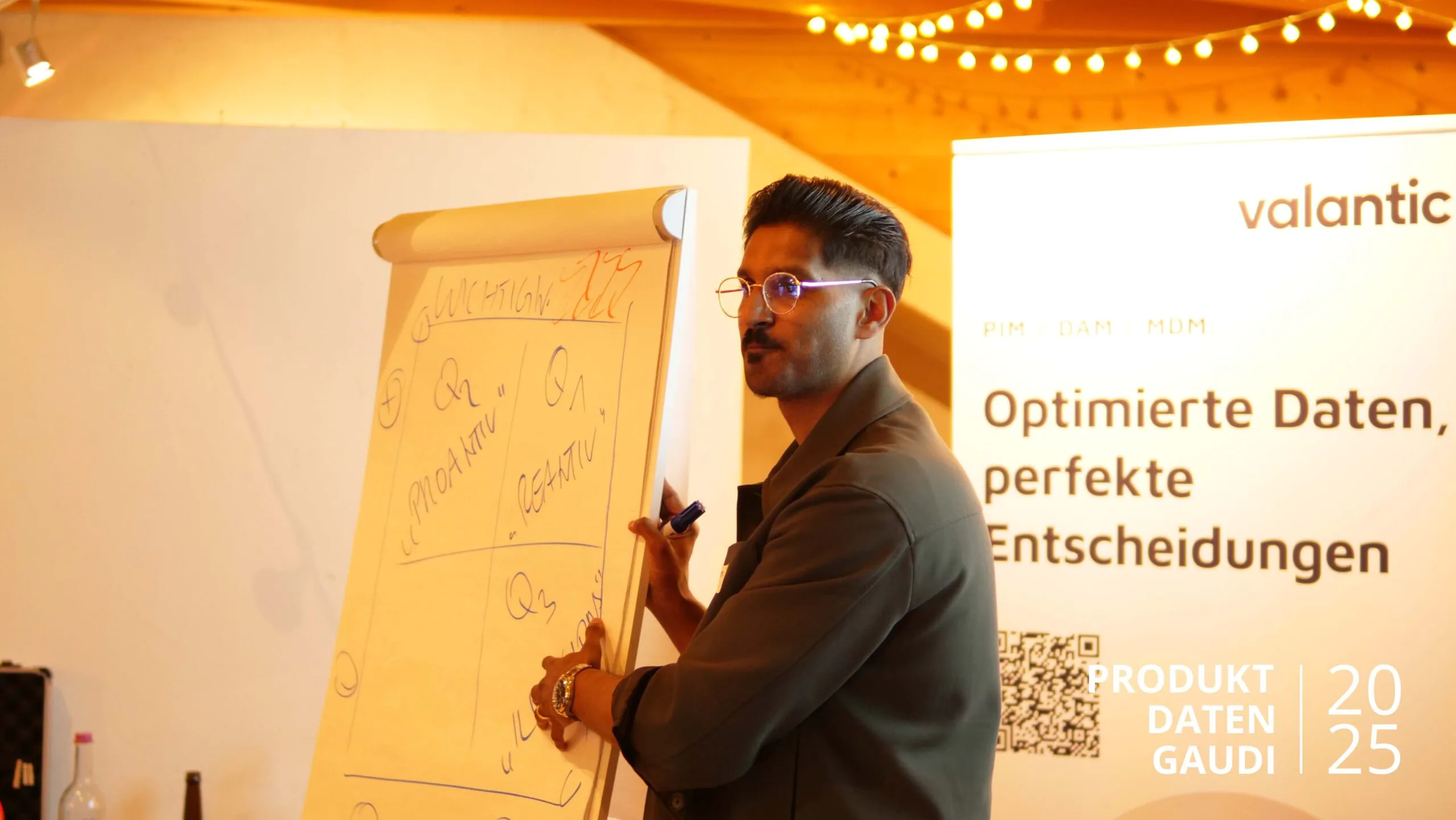 Keynotealmspeaker Melan Thuraiappah auf der PDG 25